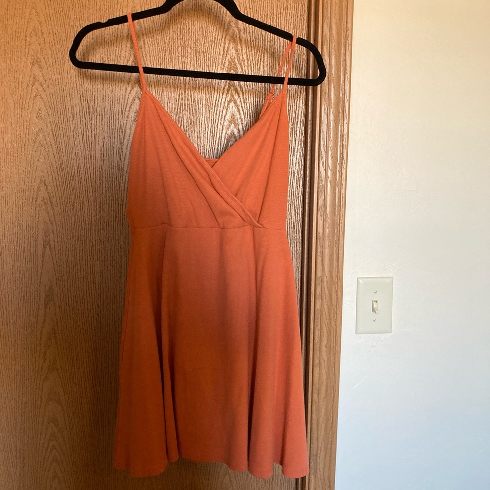 Wild Fable Vibrant Orange Mini Dress